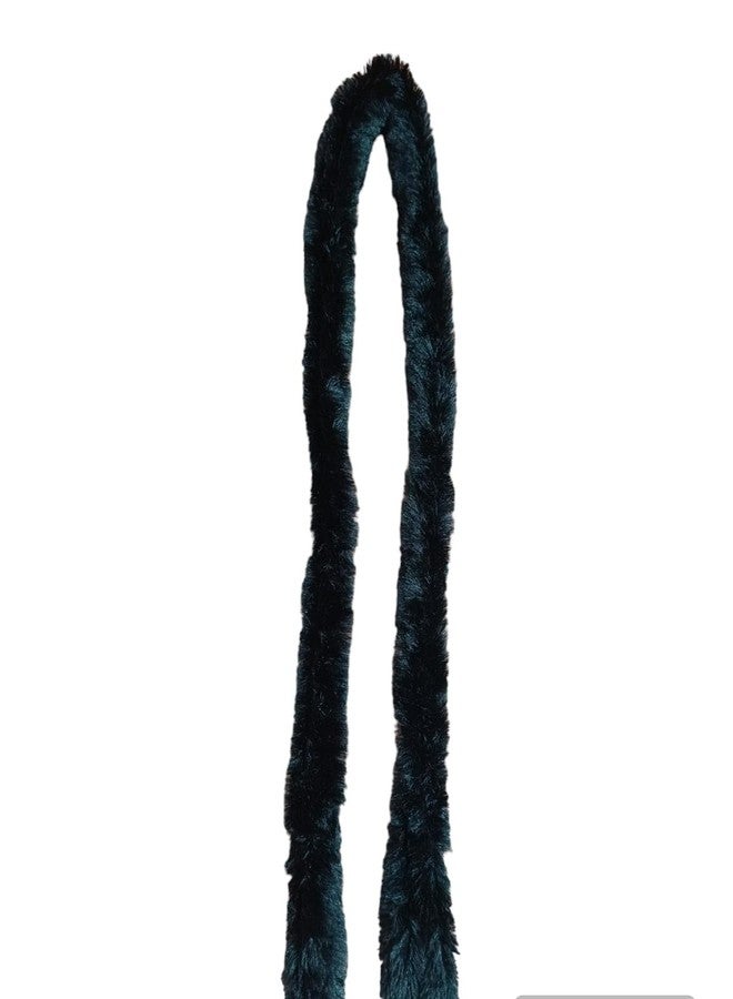 LUDALY Faux Fur Featherless Boa 72'' (Black) - Image 1